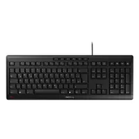 Cherry JK-8500DE-2 Stream 105 billentyűs teljes méretű, vezetékes, usb, mechanikus billentyűkapcsoló, qwertz, 1,8 m, fekete