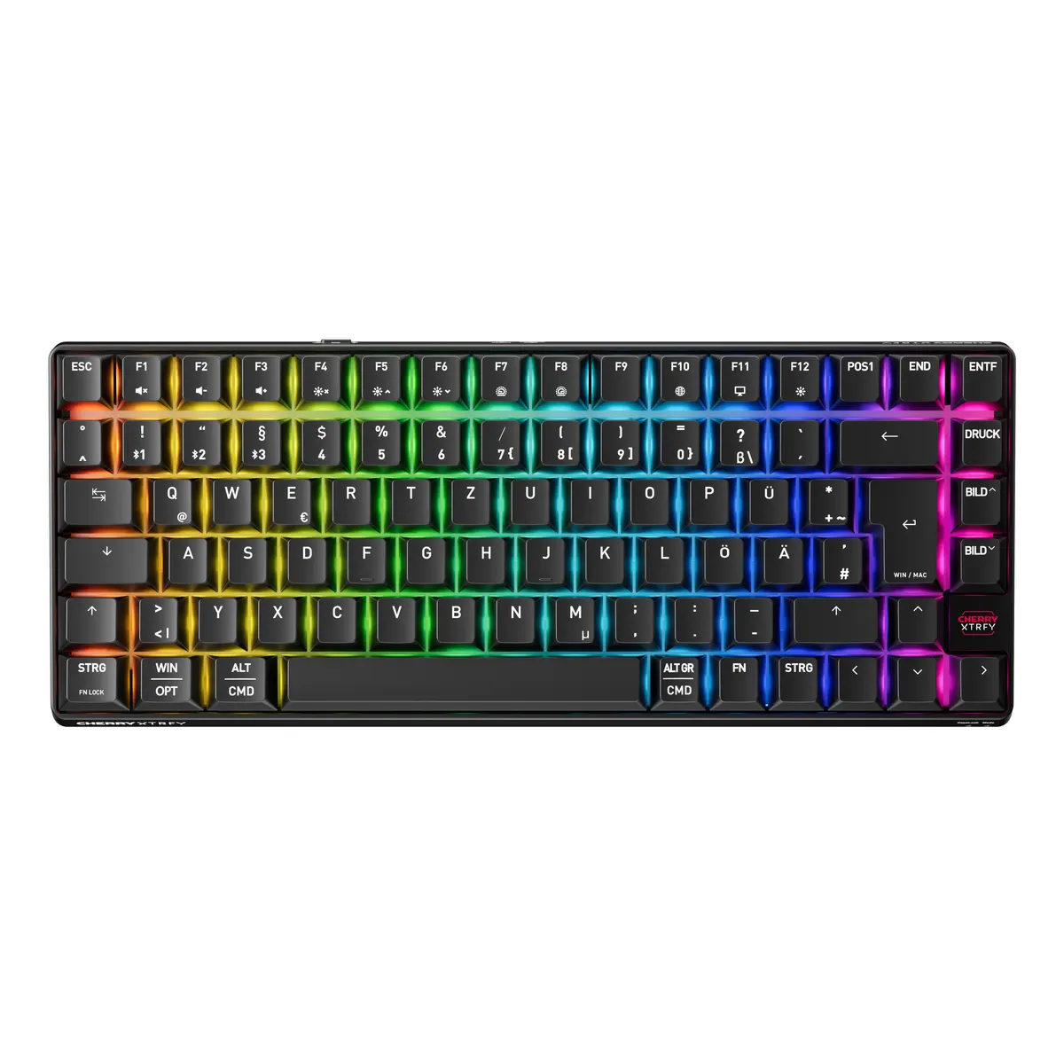 Cherry G8D-24030PAADE-2 K33 75 százalékos Compact FS Wireless billentyűzet mem-mechanical RGB fekete #1