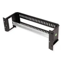 Roline 26.21.0267 rack sín acél fekete 133x482x123 mm