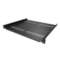 Startech.com CABSHELF116V2PK 1U rack polc szellőző SPCC fekete 2-pack