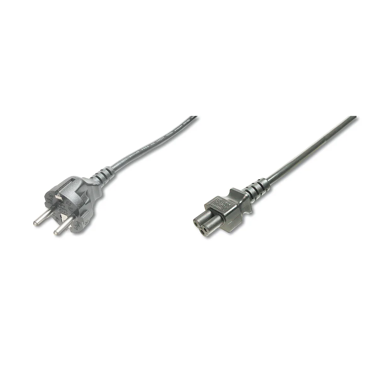 Assmann AK-440103-018-S Hálózati kábel CEE7-7 C5 1,8 m H05VV-F3G #1