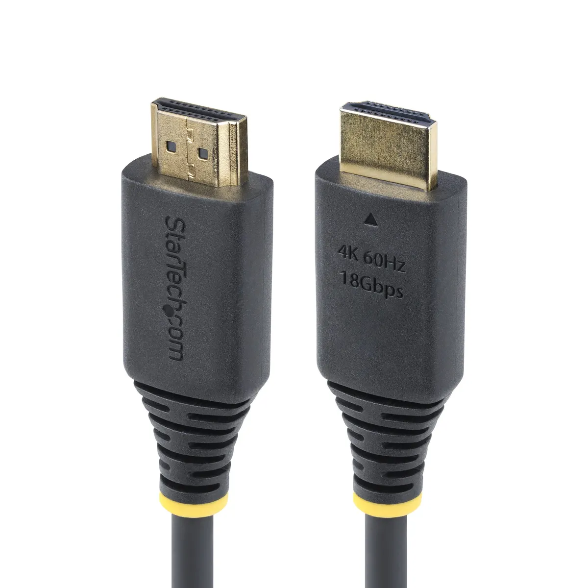 Startech.com HDMI2-CABLE-4K60-30C HDMI 2.0 4K60 HDR10 ARC kábel 0,3 m aranyozott érintkezők fekete #1