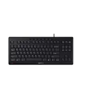 Cherry JK-8600EU-2 Stream keyboard TKL USB ollós billentyűzet US 93 kulcs fekete 1,8 m