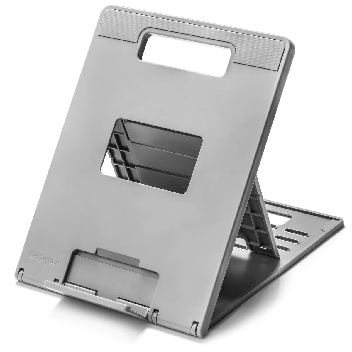 Kensington K50421EU SmartFit Easy Riser Go laptop állvány 14" állítható magasság 215 mm csúszásgátló lábak összecsukható szürke #1