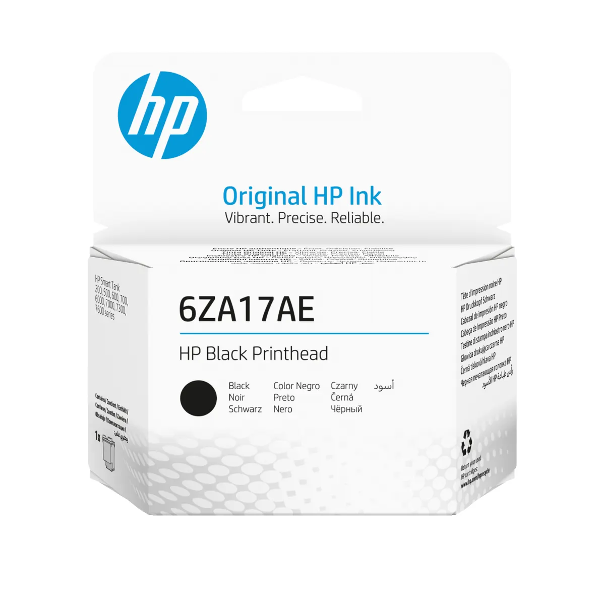 HP Inc. 6ZA17AE nyomtatófej fekete termál tintasugaras kompatibilis HP GT #1