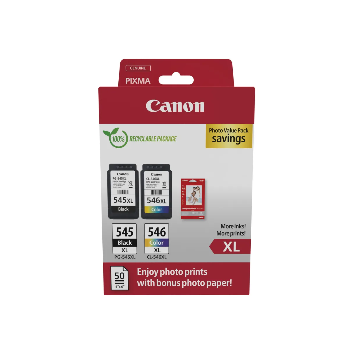 Canon 8286B011 tintapatron 4 szín 2 db #1