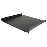 Startech.com CABSHELF116 1U 16" rack polc fekete acél