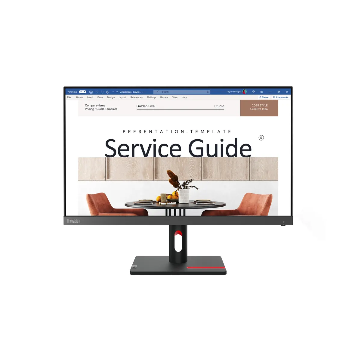 Lenovo 63DEKAT3EU ThinkVision S24i-30 23.8" IPS LED 1920x1080 100 Hz 6 ms VESA #1