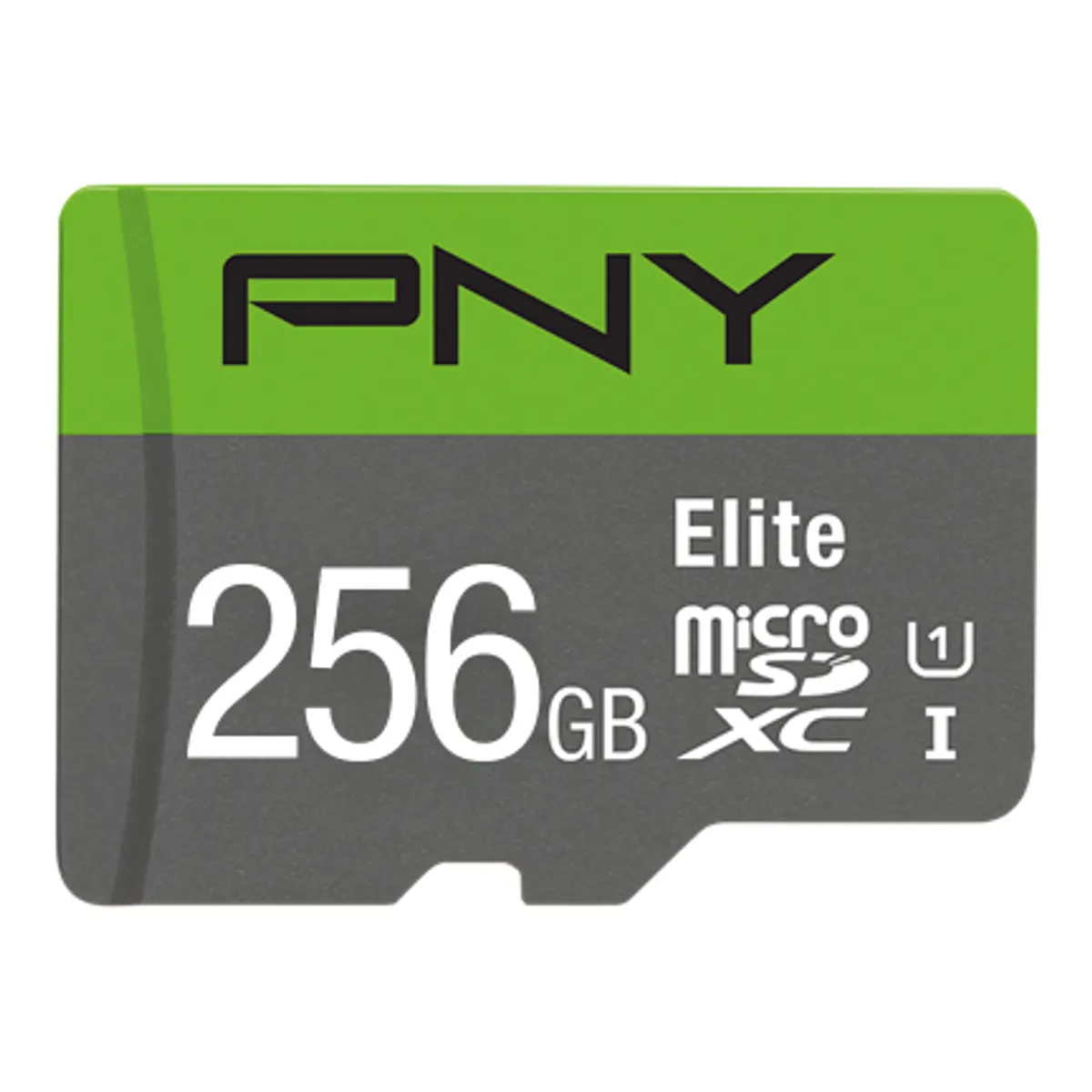 PNY P-SDU256V11100EL-GE microSDXC Elite 256GB A1 UHS-I U1 Class 10 V10 adapterrel #1