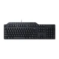 Dell 580-17681 KB522 104 billentyűs USB-s vezetékes billentyűzet, 14 multimédiás gomb, 2-portos USB hub, csuklótámasz, folyadékálló, QWERTZ, fekete