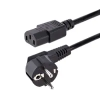Startech.com 713E-1M-POWER-CORD Schuko-C13 tápkábel 1 m SVT 18AWG 250 V 10 A