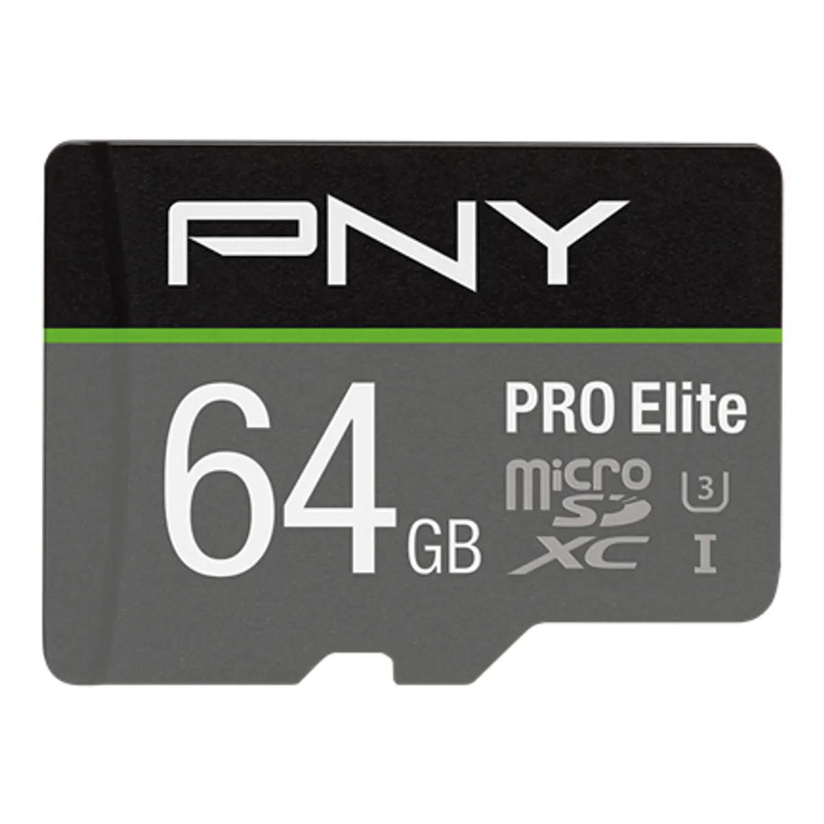 PNY P-SDU64GV31100PRO-GE Pro Elite microSDXC 64 GB U3 Class 10 UHS-I 100 MBps #1
