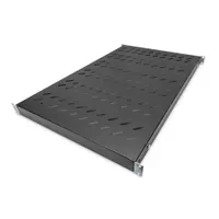 Assmann DN-97649 fix polc 1000 mm szélességű szekrényhez, 700 mm mélység, fekete