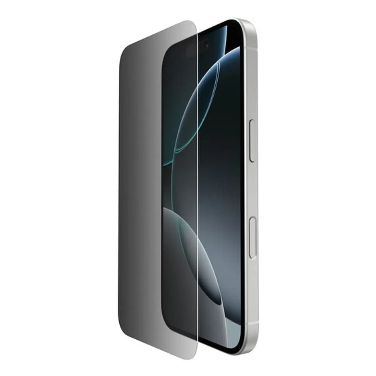 Belkin SFA135ZW InvisiGlass adatvédelmi kijelzővédő iPhone 17 Pro átlátszó antibakteriális cseppálló karcolásálló alumínium-szilikát #1
