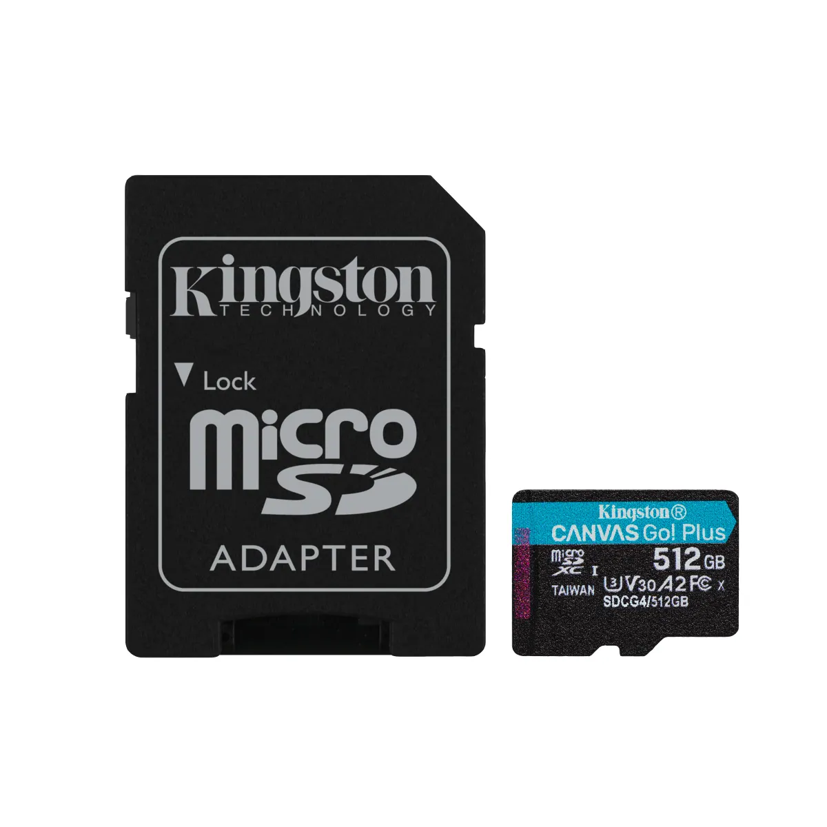 Kingston SDCG4-512GB Canvas Go Plus Gen4 U3 V30 A2 200MBps #1