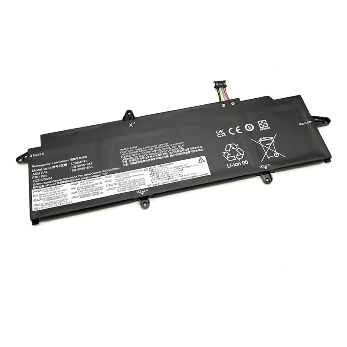 Origin Storage L20M4P73-BTI Akkumulátor ThinkPad X13 G2/G3 OEM: L20C4P73 L20D4P73 L20L4P73 #1