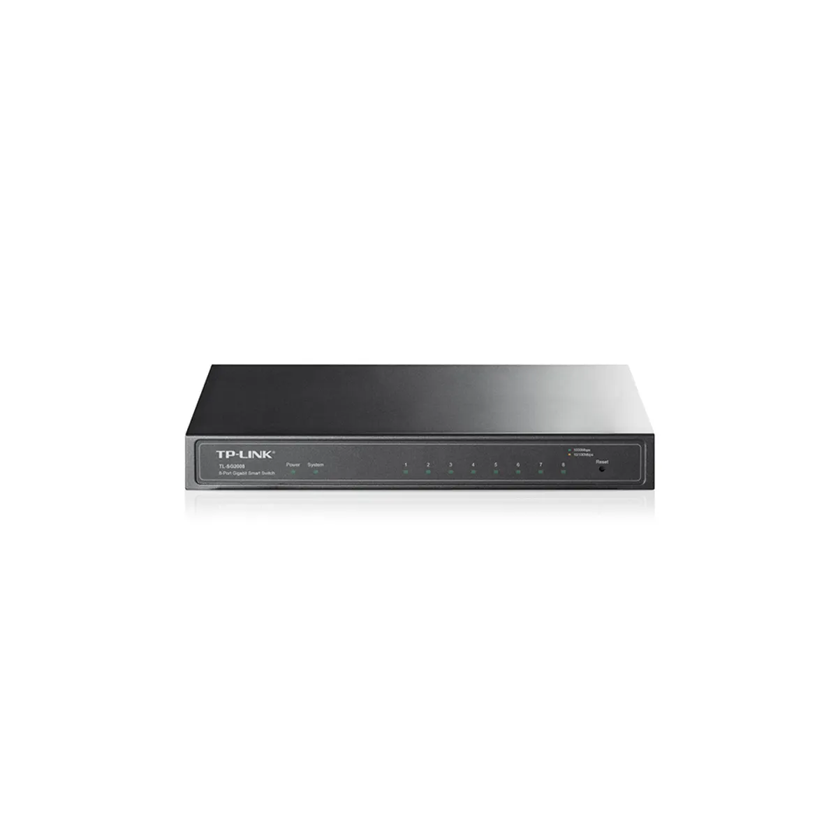 TP-Link TL-SG2008 JetStream 8-portos Gigabit Smart Switch VLAN QoS LACP IGMP Snooping SNMP RMON #1