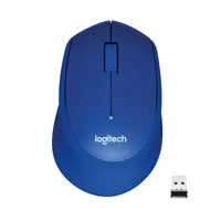 Logitech 910-004910 M330 Silent Plus kék 2,4 GHz vezeték nélküli 1000 DPI 3 gomb