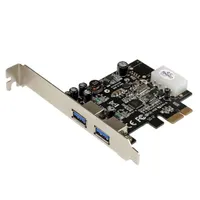 Startech.com PEXUSB3S25 2-portos PCIe USB 3.2 Gen1 bővítő kártya