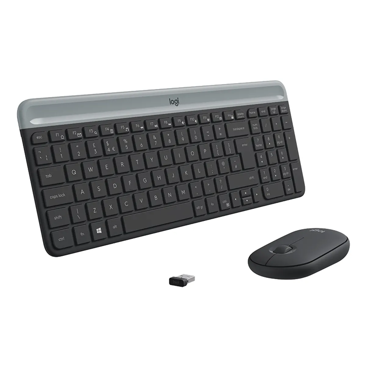 Logitech 920-009204 MK470 Slim vezeték nélküli billentyűzet és egér US grafit #1