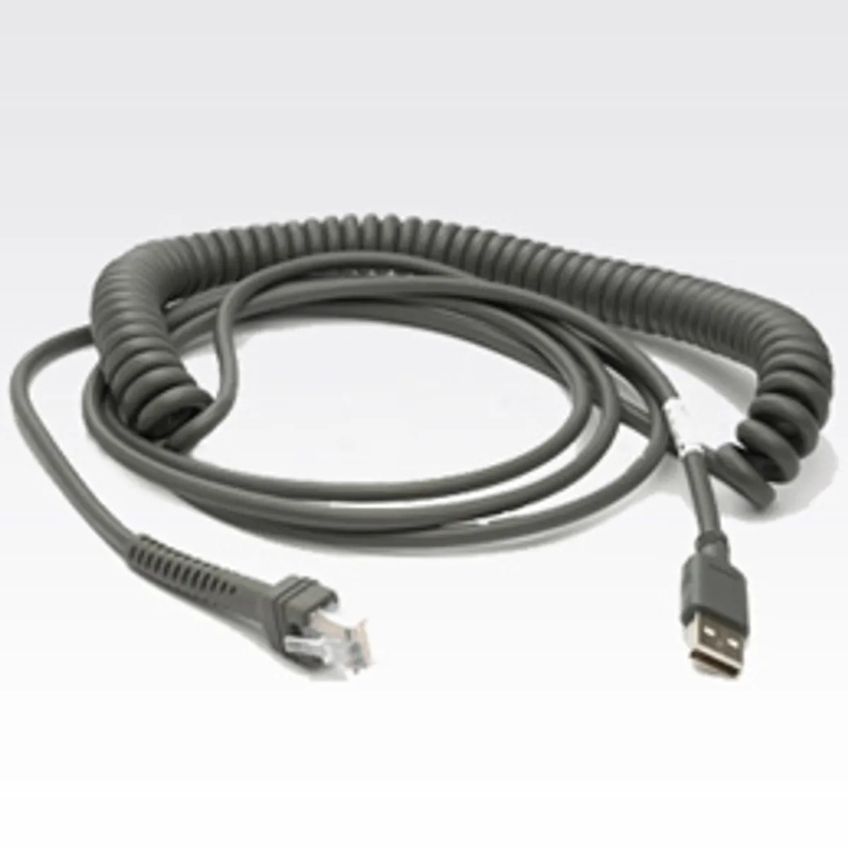 Zebra CBA-U12-C09ZAR adatátviteli kábel usb-a 2,74 m szürke #1
