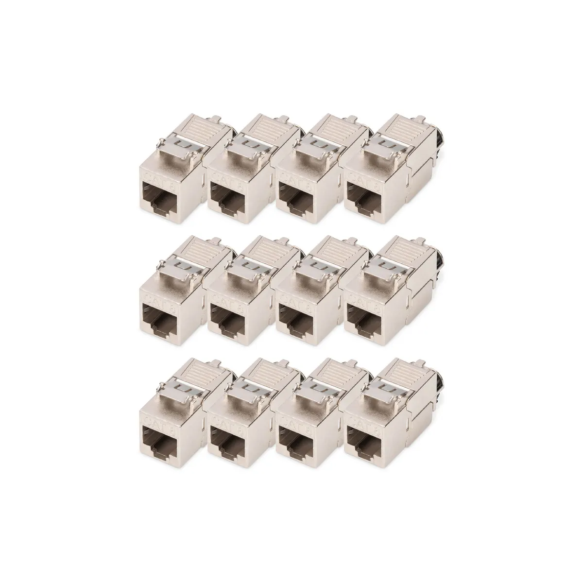 Assmann DN-93816-12 CAT 8.1 keystone modul 12x árnyékolt szerszámmentes RJ-45 #1