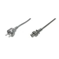 Assmann AK-440103-018-S Hálózati kábel CEE7-7 C5 1,8 m H05VV-F3G