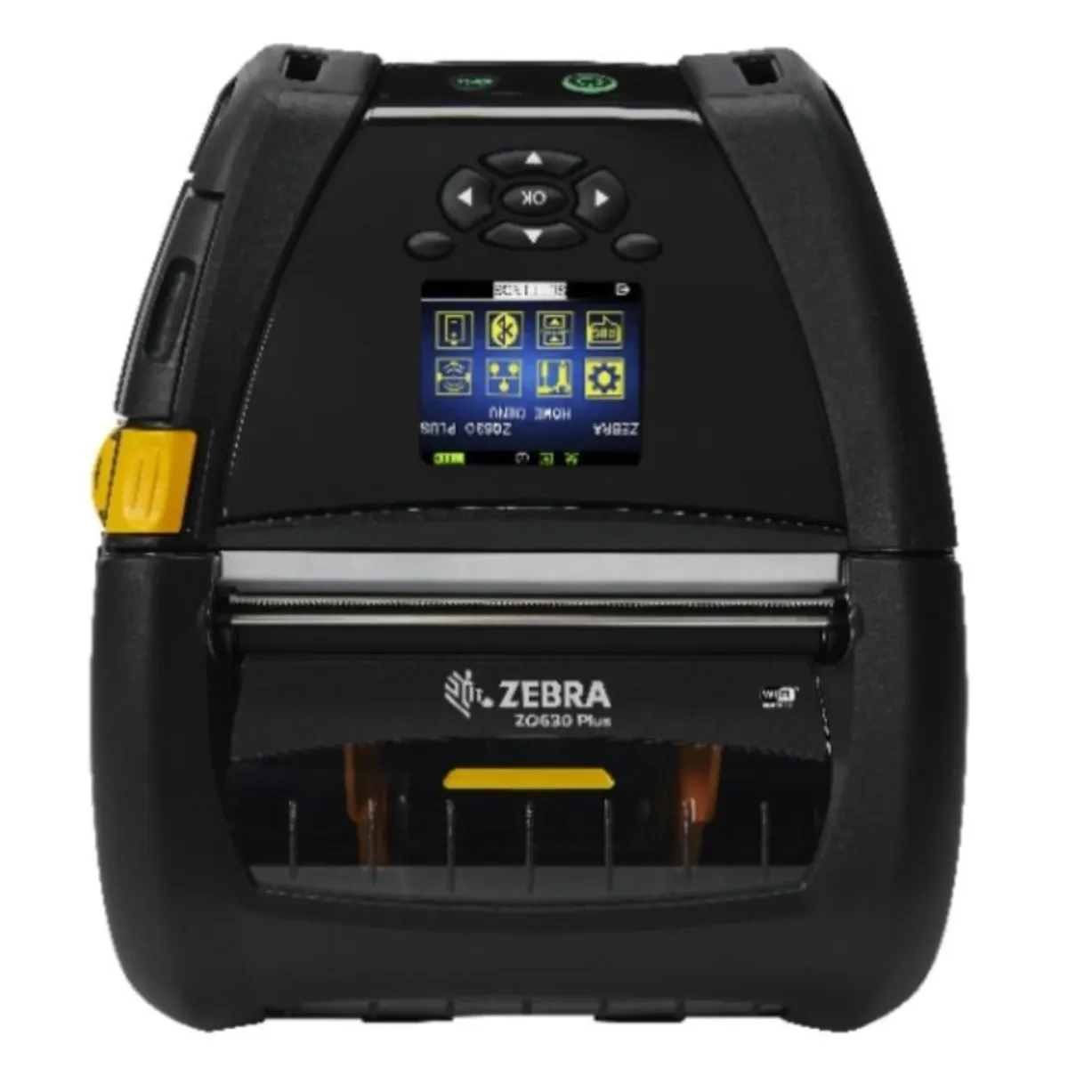 Zebra ZQ63-AUXAE14-00 ZQ630 Plus Direkt-termál 203x203 DPI 115 mm per s Wi-Fi 6 Bluetooth 5.3 Li-ion Beépített akkumulátor Fekete #1