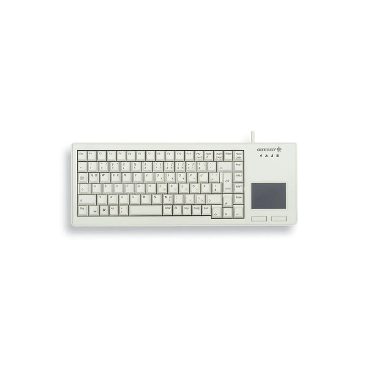 Cherry G84-5500LUMEU-0 G84-5500 88 gombos, USB, EU layout, 2,5 m kábel, szürke #1