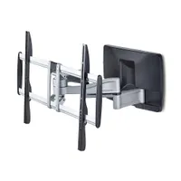 Startech.com 100AP1-TV-WALL-MOUNT tévéfalra szerelhető konzol 85 kg 32"-100" VESA 200x200-800x500 dőlésszög -12..2 elfordulás -60..60 fali távolság 10,5-55 cm
