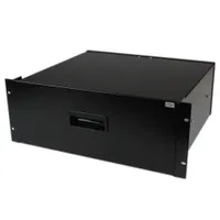 Startech.com 4UDRAWER 4U fiók acél fekete