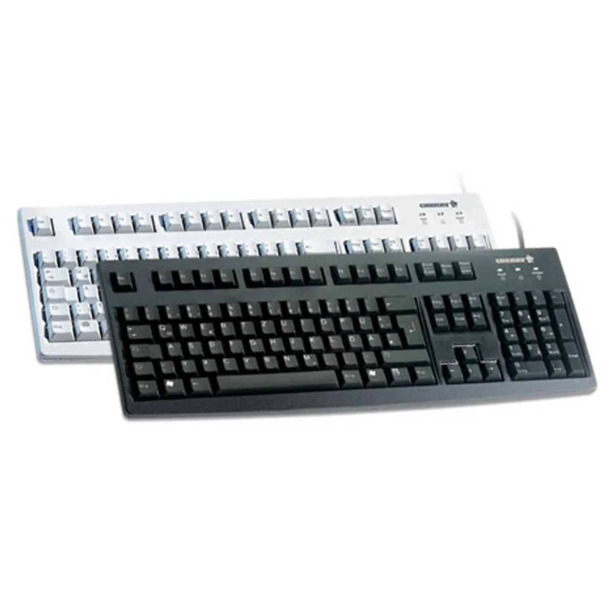 Cherry G83-6105LUNFR-0 G83-6105 francia billentyűzet USB 1,75 m világosszürke FR #1