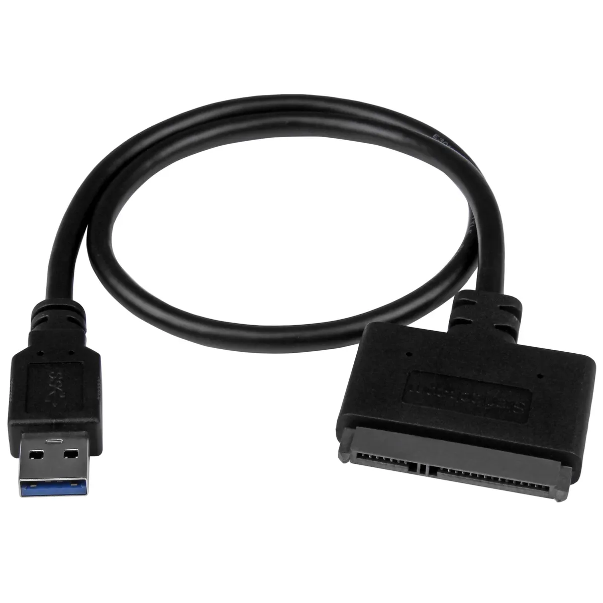 Startech.com USB312SAT3CB USB 3.1 Gen 2 adapter kábel USB-A SATA 7 és 15 tűs csatlakozó 0,5 m fekete #1