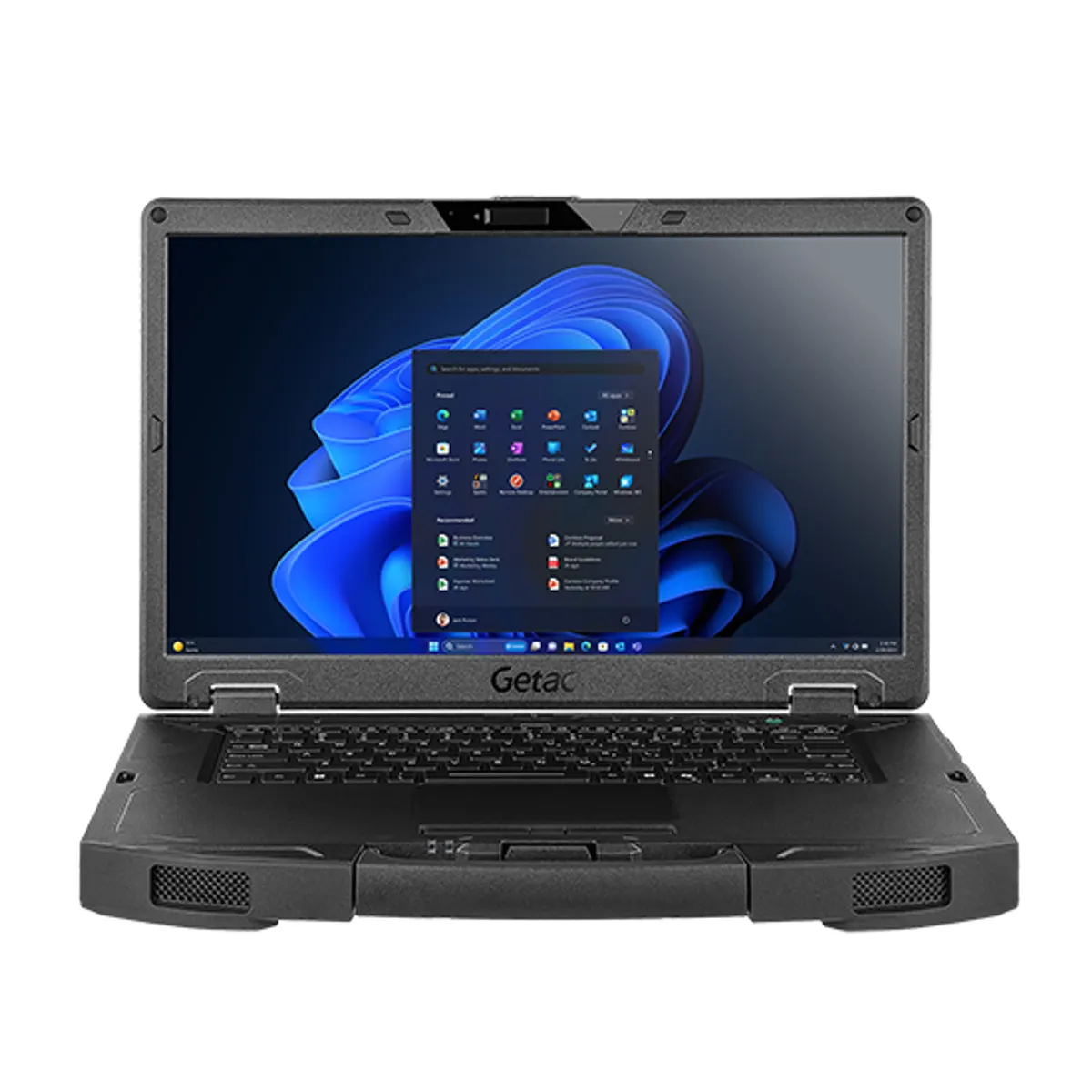 Getac SU1N7CQ3SDCX S510 15.6" érintőképernyős 32GB DDR5 512GB PCIe Windows 11 Pro Fekete #1