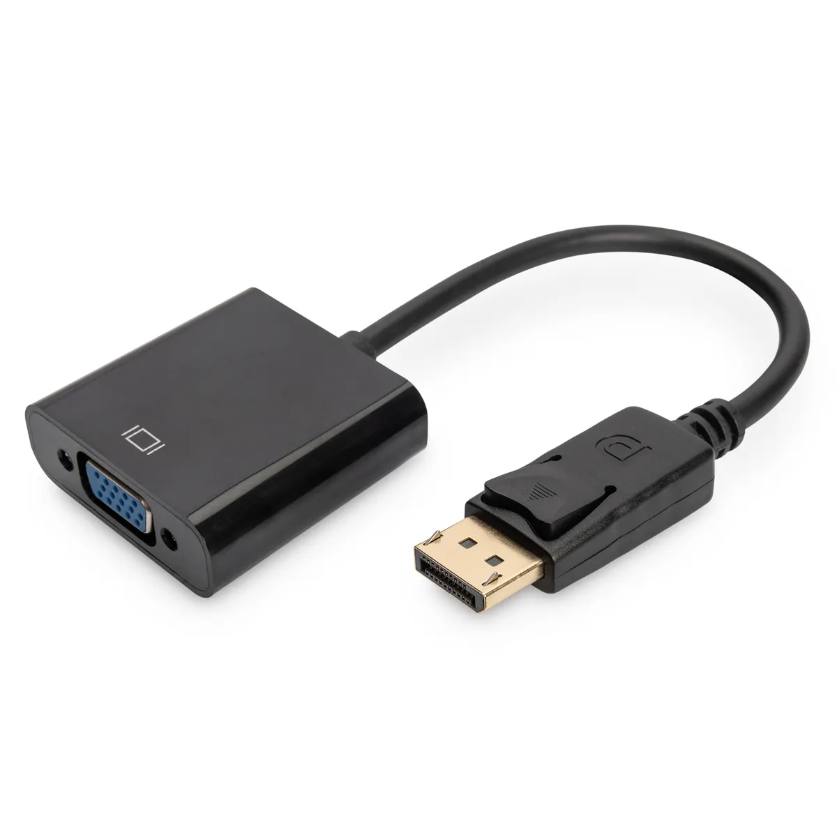 Assmann AK-340403-001-S DisplayPort-VGA átalakító 0,15 m fekete #1