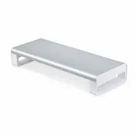 Startech.com 1MFSW-MONITOR-RISER monitoremelő állvány szabadon álló 15 kg ezüst #1