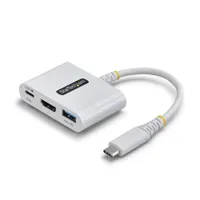 Startech.com 168W-USBC-MULTIPORT USB-C HDMI többportos hub Fehér 4K DCI 5 Gbit s PD 140W #1