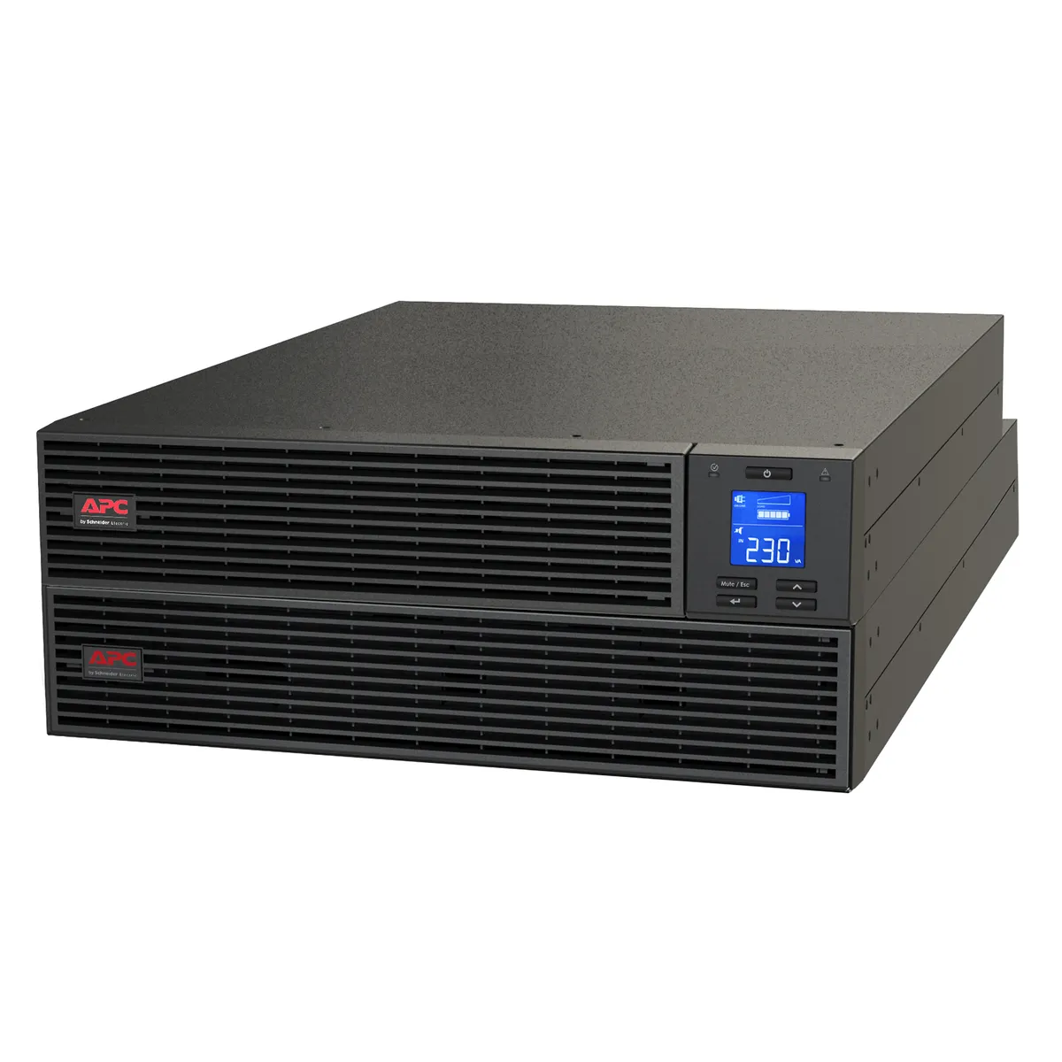 APC SRV1KRILRK Easy UPS Online dupla konverziós 1000 VA 800 W 4x C13 230 V rack-beépítéses sínkészlet 4U #1