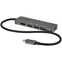 Startech.com DKT30CHPD3 USB-C többportos adapter HDMI 2.0b 100 W PD RJ-45 2 Gbps 4K
