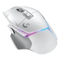 Logitech 910-006172 G502 X Plus optikai szenzor 25600 DPI, vezeték nélküli Lightspeed, 13 gomb, fehér