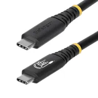 Startech.com CC2M20GUSB4TP USB-C kábel USB4 Gen 2x2 20 Gbps 2 m DP1.4 4K120 240W #1