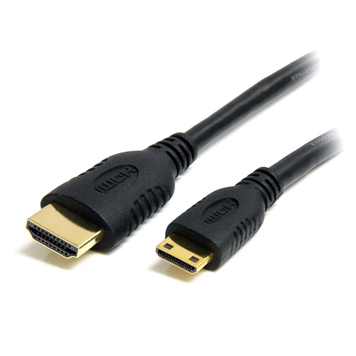 Startech.com HDACMM1M hdmi a to hdmi mini kábel 1 m aranyozott érintkezők arc 1.4b 3d fekete #1