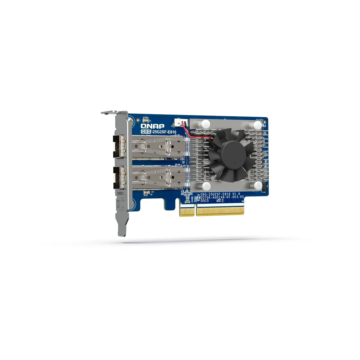 Qnap QXG-25G2SF-E810 2-portos Sfp28 25GbE PCIe Gen4x8 alacsony profilú bővítő kártya #1