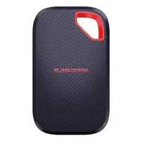 Sandisk SDSSDE70-2T00-G25 Extreme Portable SSD V3 2TB USB 3.2 Gen 2x2 2000 MBps IP65 jelszavas védelem