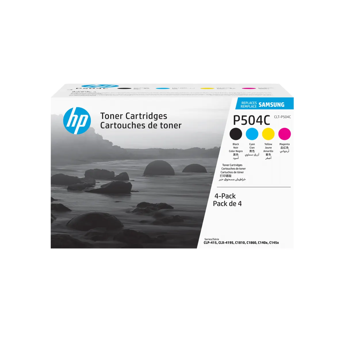 HP Inc. SU400A tonerkazetta 4db színes cián bíborvörös sárga fekete 1800 oldal színes 2500 oldal fekete #1