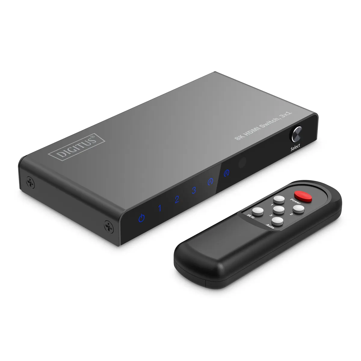 Assmann DS-55333 8k hdmi switch 3x1 8k60hz 4:4:4 hdr hdcp 2.3 #1