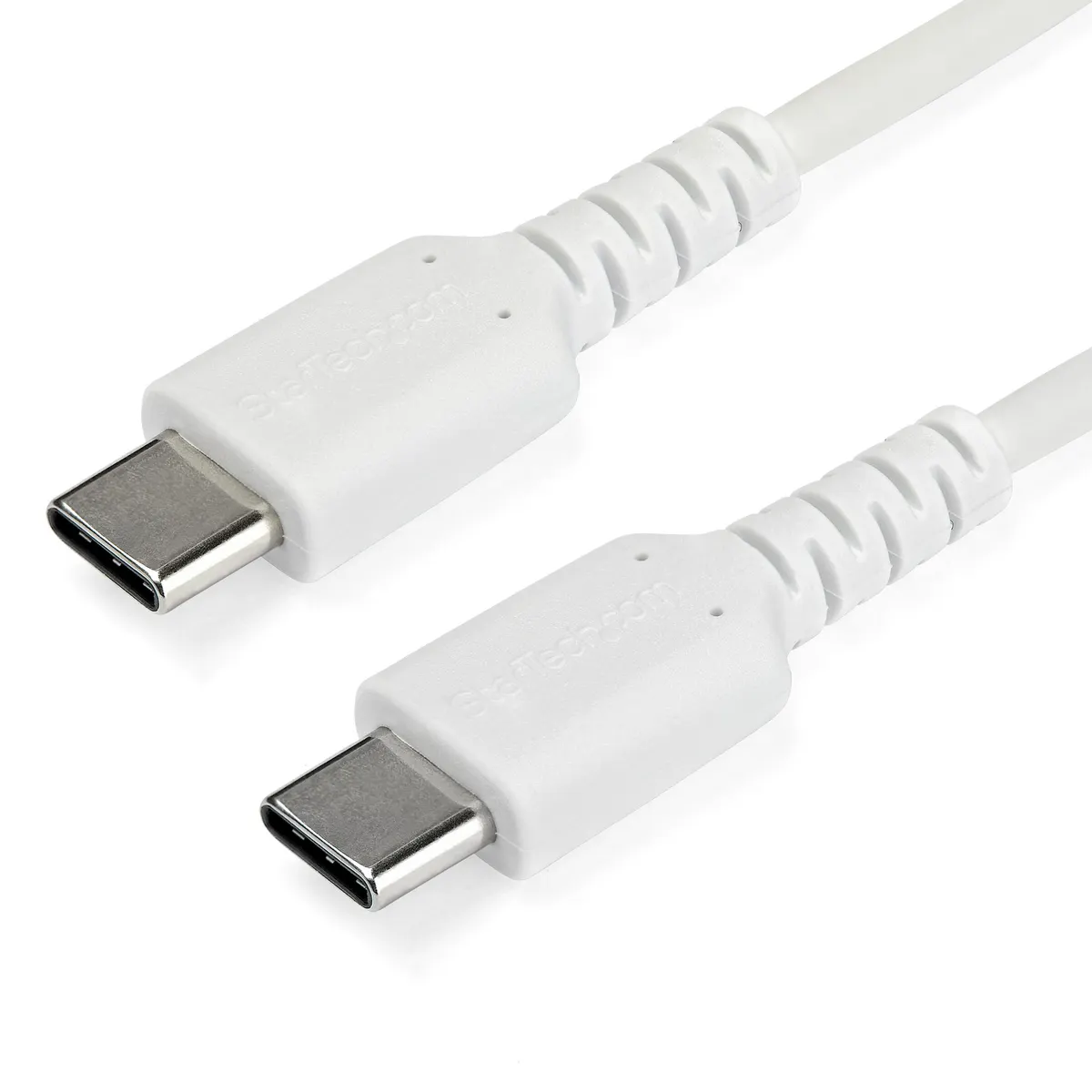 Startech.com RUSB2CC1MW USB Type-C adat- és töltőkábel 1 m USB 2.0 nikkel érintkezők fehér #1