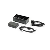 Zebra SAC-MPP-3BCHGUK1-01 3-slotos akkumulátortöltő ZQ600 ZQ500 QLN kompatibilis Li-ion beltéri töltő