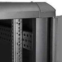 Startech.com RK2236BKF rackszekrény 22U 36" fekete önbeálló kerekek biztonsági kulcs