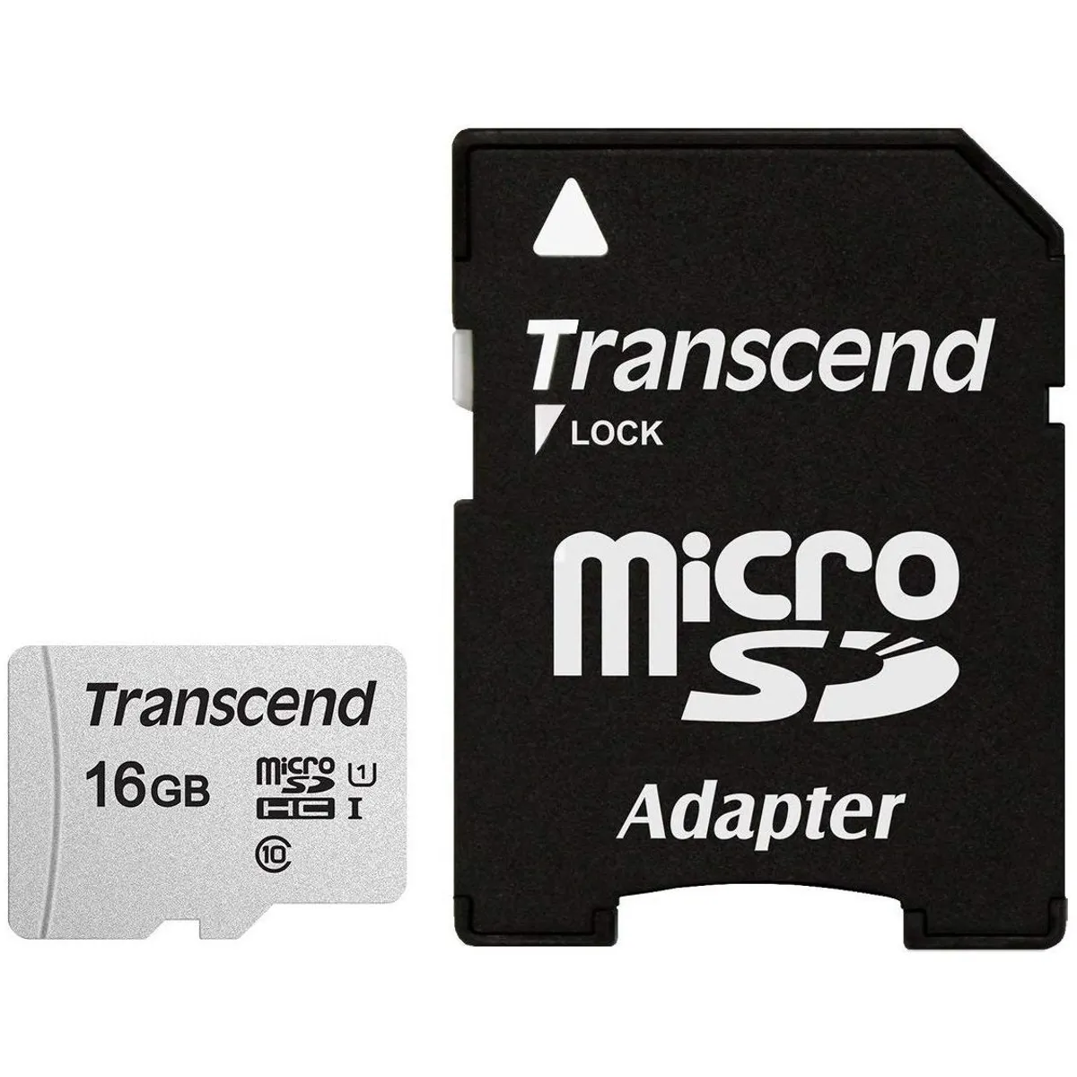 Transcend TS16GUSD300S-A microSDHC 300S 16GB U1 CL10 95MBps 10MBps vízálló #1
